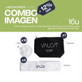 Combo Imagen VALCA · Accesorios cabina neceser vinchas pads